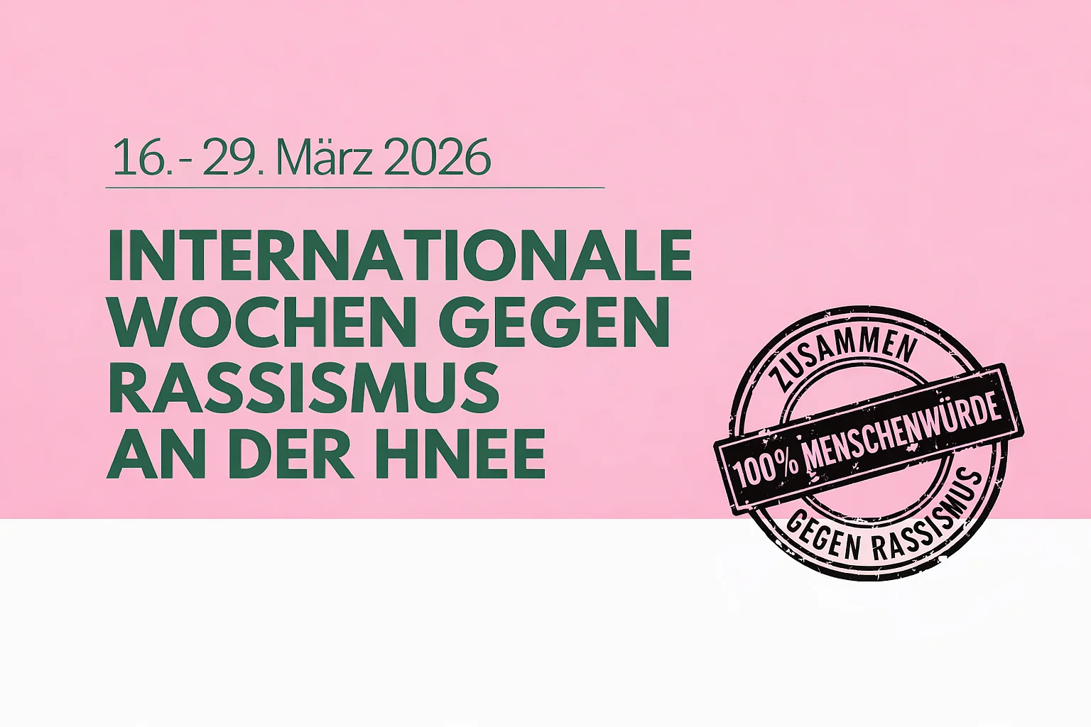 Internationale Wochen gegen Rassismus