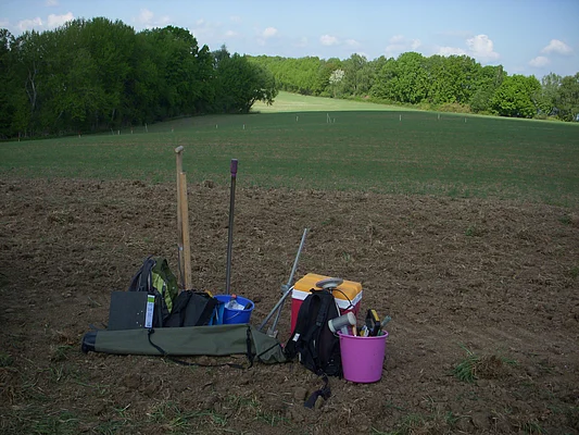 Werkzeuge für die Bodenprobennahme