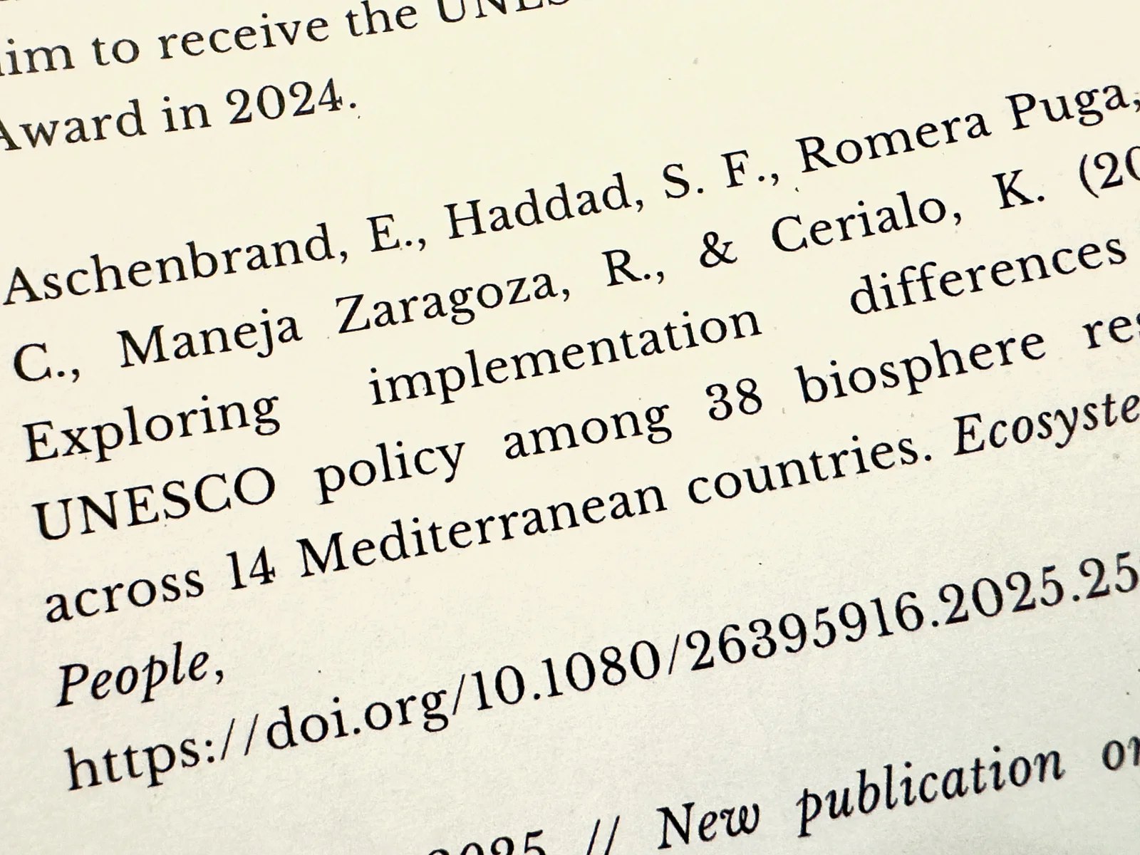 Neue Veröffentlichung