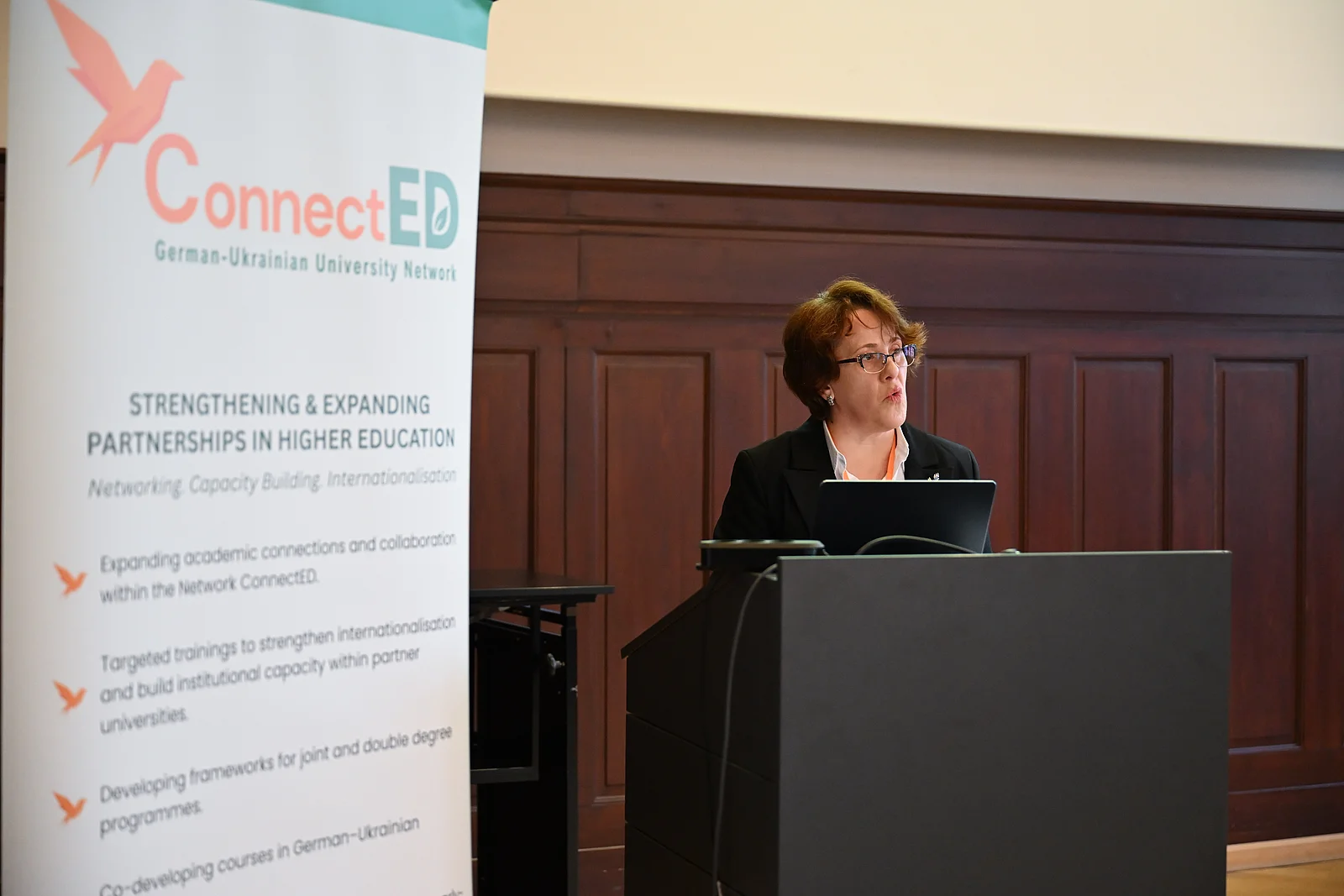 Nataliia Chernopashchenko  (Botschaftsrätin der Botschaft der Ukraine in der Bundesrepublik Deutschland)