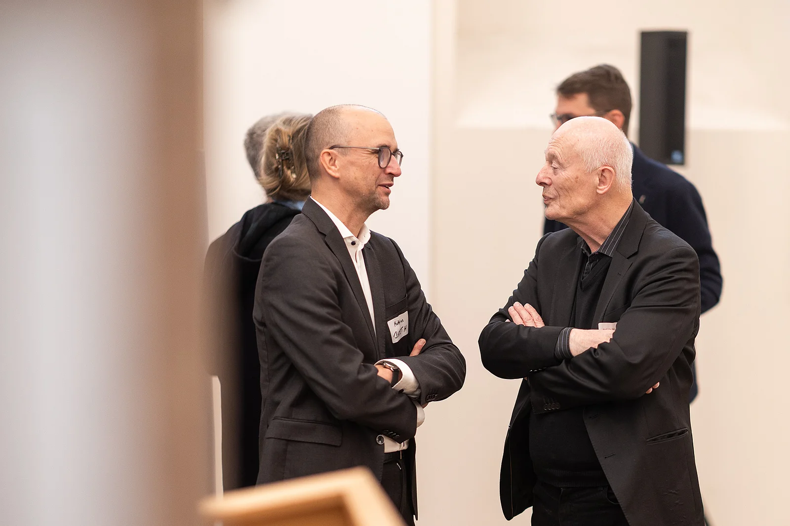 Links HNEE-Präsident Prof. Dr. Matthias Barth, rechts Prof. Dr. Dr. h. c. mult. Hans Joachim Schellnhuber
