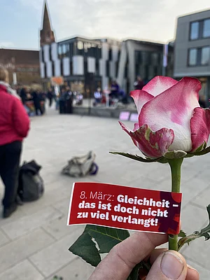 Frauenstreik in Eberswalde
