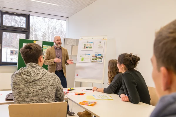 Studierende in einer Vorlesung