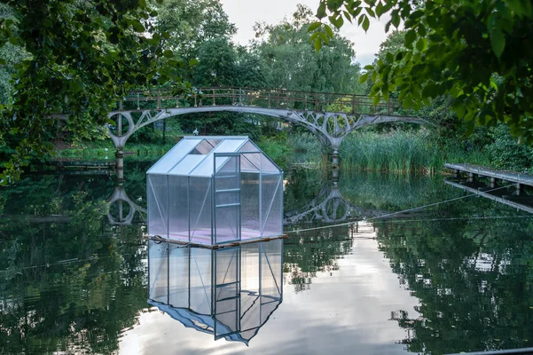 Installation im Finowkanal