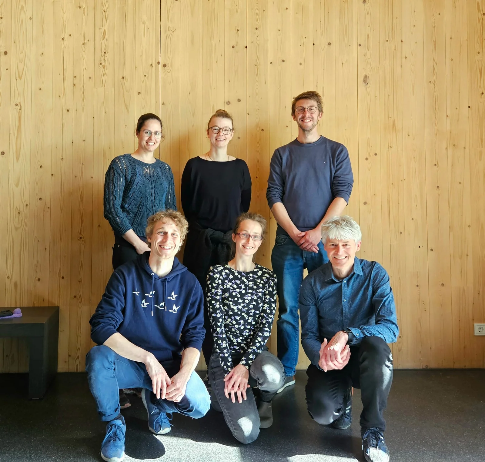 Die Mitglieder der Fachgruppe Ökologische Tierhaltung posierten für ein Gruppenfoto.