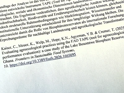 Neue Veröffentlichung zu agrarökologischen Ansätzen