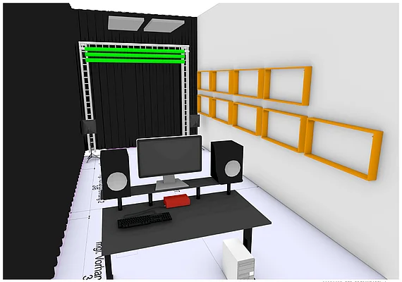 Umbauarbeiten in der Bibliothek 