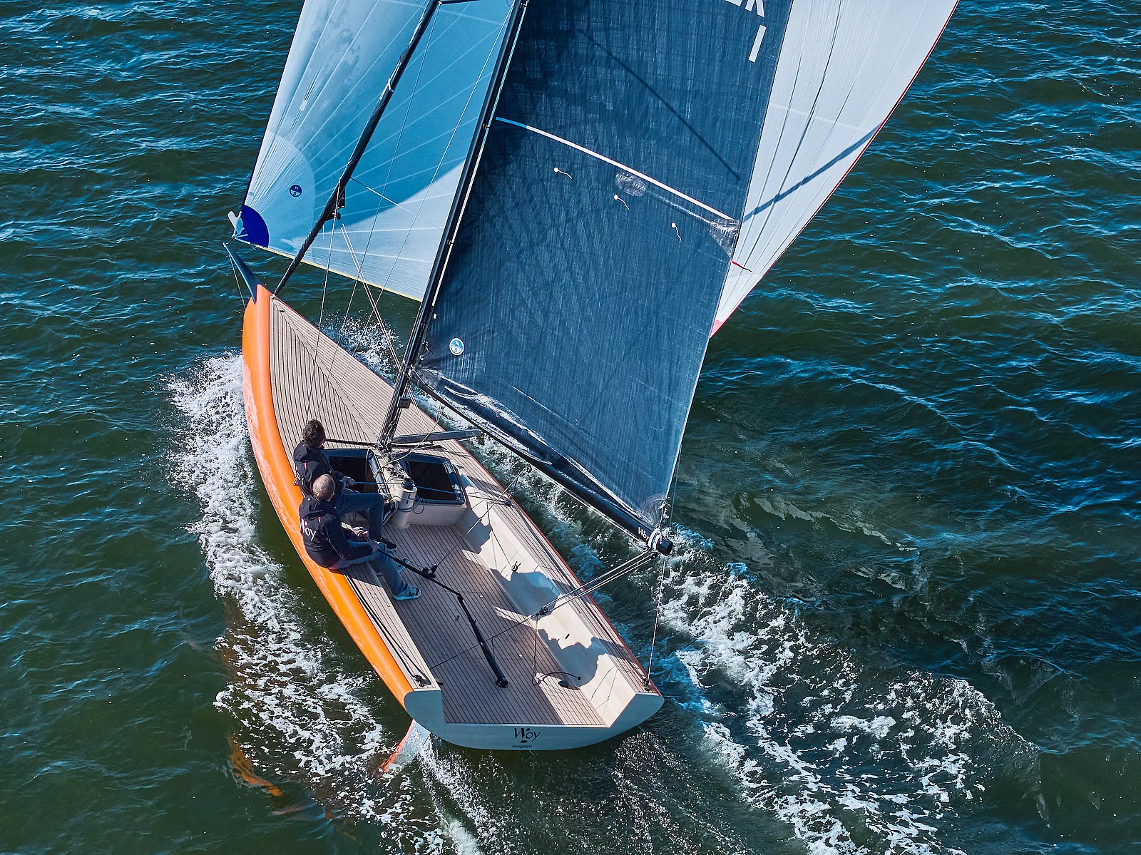 Woy26 - erster Segeltest auf der Schlei