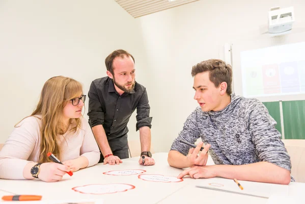 Studierende in einer Vorlesung