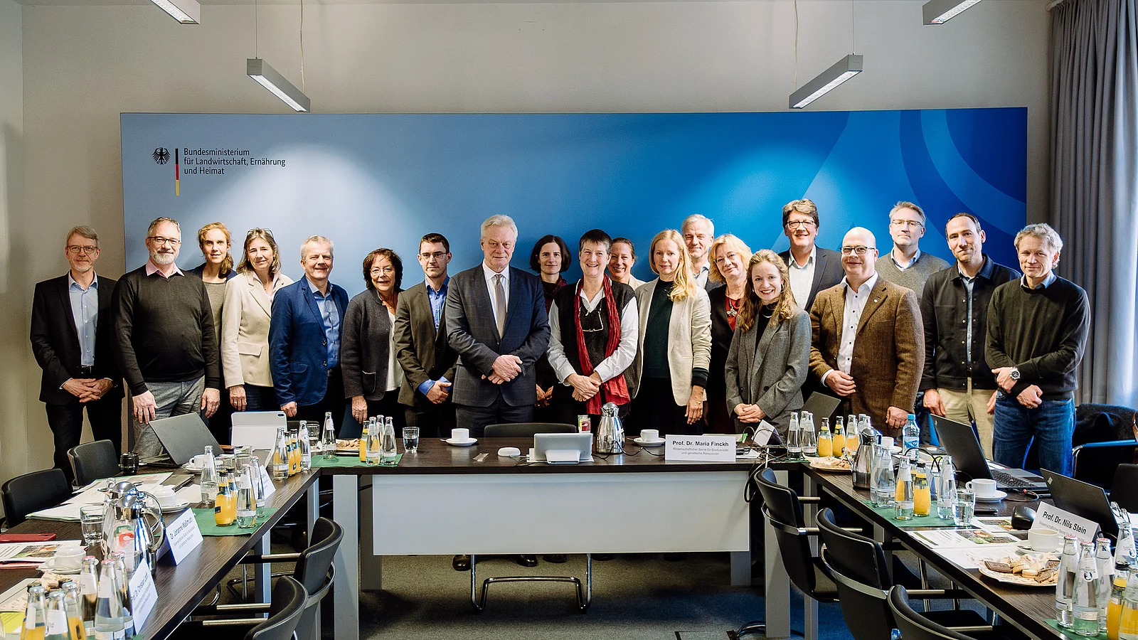 Einige Mitglieder der 7. Amtsperiode des Wissenschaftlichen Beirates für Biodiversität und Genetische Ressourcen.