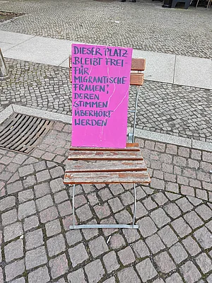Frauenstreik in der LH Potsdam
