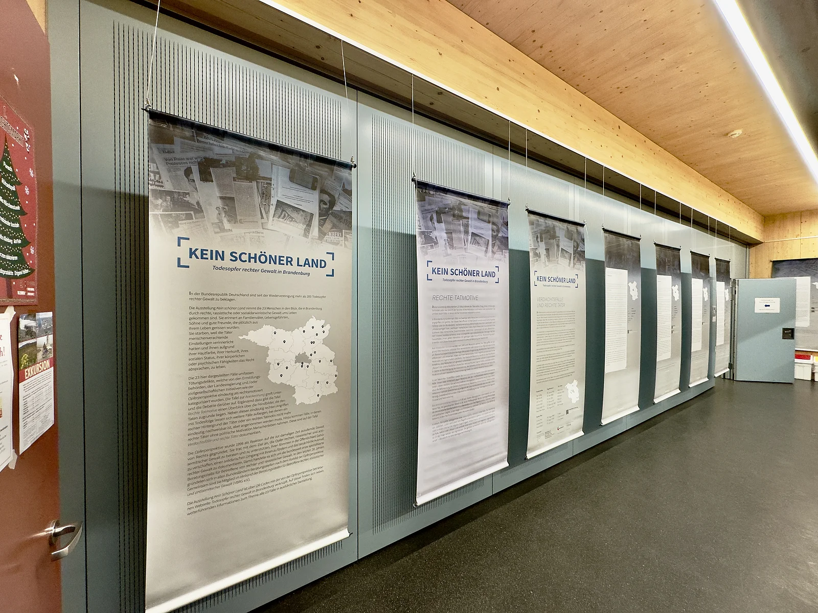 Ausstellungseröffnung [KEIN SCHÖNER LAND] - Todesopfer rechter Gewalt in Brandenburg