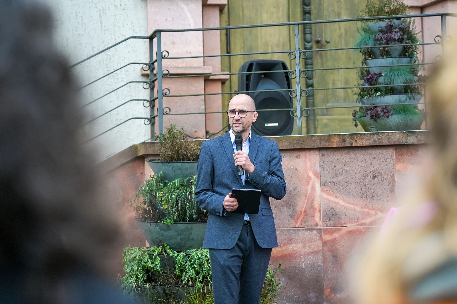 Hochschulpräsident Matthias Barth: An der HNEE ist kein Platz für Gewalt gegen Frauen