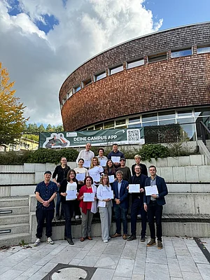 Das Bild zeigt Teilnehmende des Workshops  „Virtual Tours in Education“ im Oktober 2024.